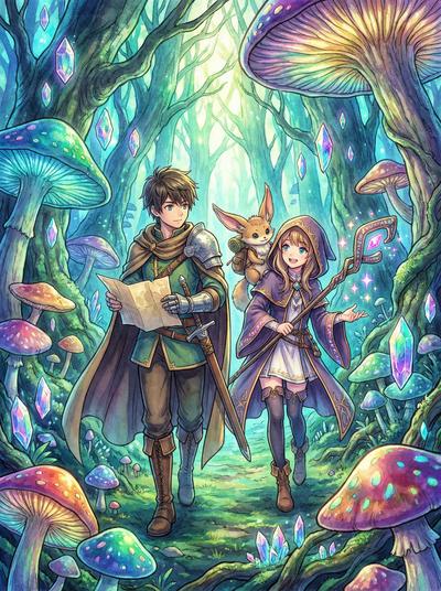 四虎动漫-魔法森林探险记