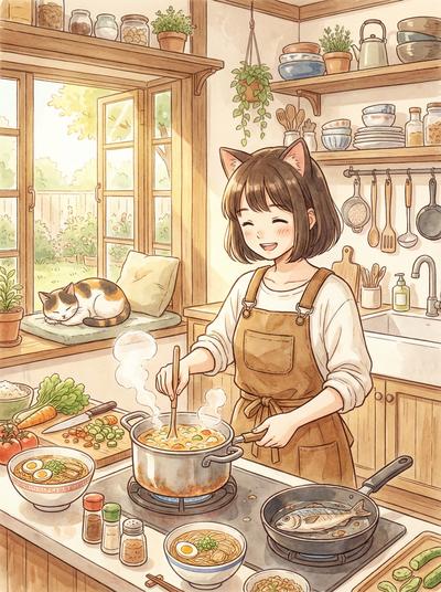 四虎动漫-暖心厨房物语
